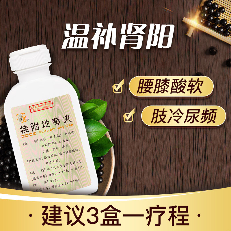 仲景丸桂地黄浓缩中成药调理肾虚补肾男女健脾益肾