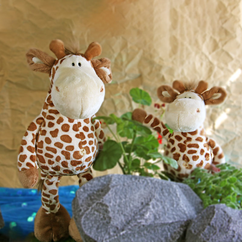 德国niciwildfriends经典复刻款35cm50cm长颈鹿公仔