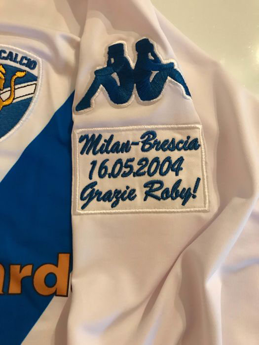 巴乔告别赛球球衣0304布雷西亚10号足球grazieroby足球服