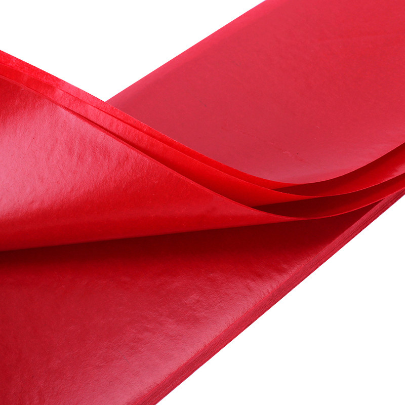 红色复写纸临摹85mm100张复习转印复印纸印红双面复写纸