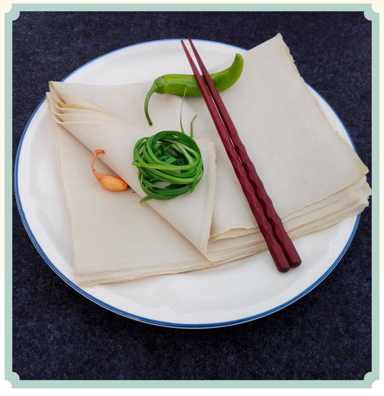 小榨手工卤水卜页土黄黄豆农家特产千张豆腐皮其它