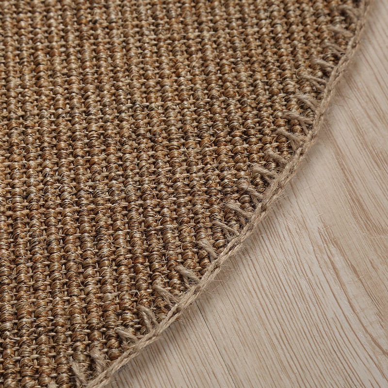 地毯剑麻禅意茶室榻榻米麻色亚麻地垫日式草编地毯