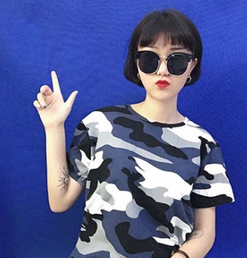 2019春夏季新款很仙的上衣服洋气心机酷帅气街头宽松女装短袖t恤