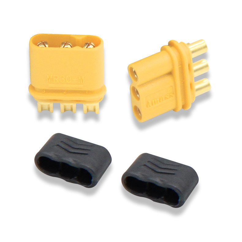 插头mr302mm镀金xt30连接器电池配件连接器