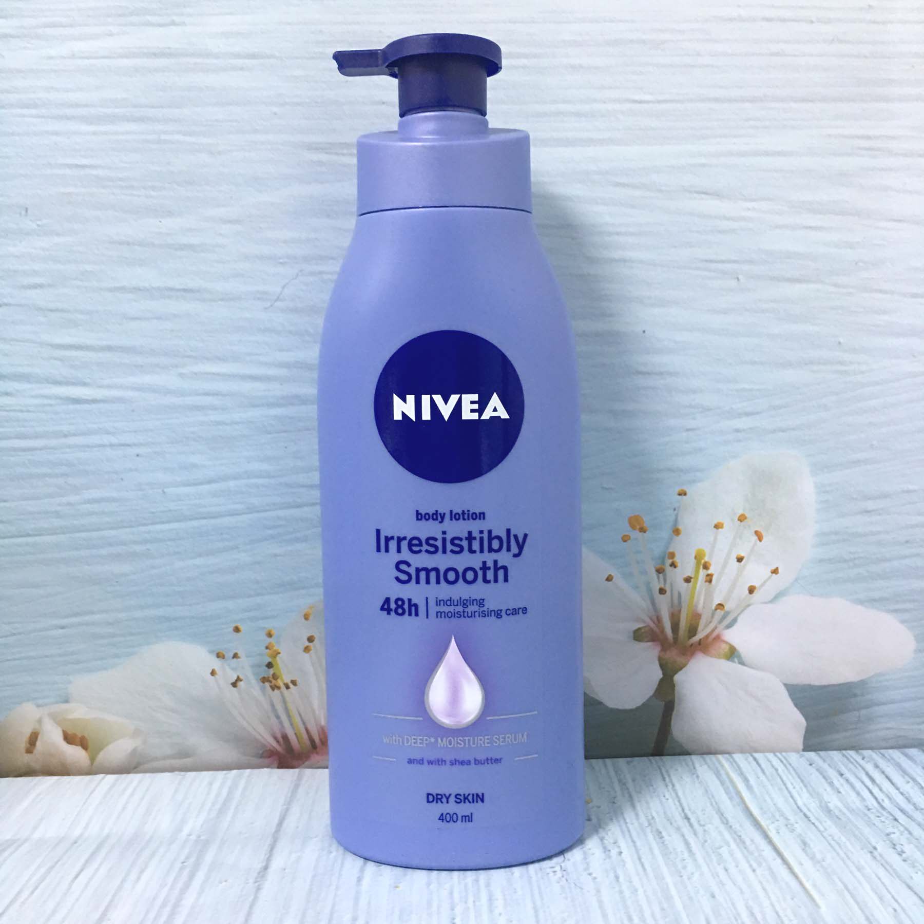 包邮妮维雅身体乳丝丝质水润柔滑润肤润肤露400ml身体乳