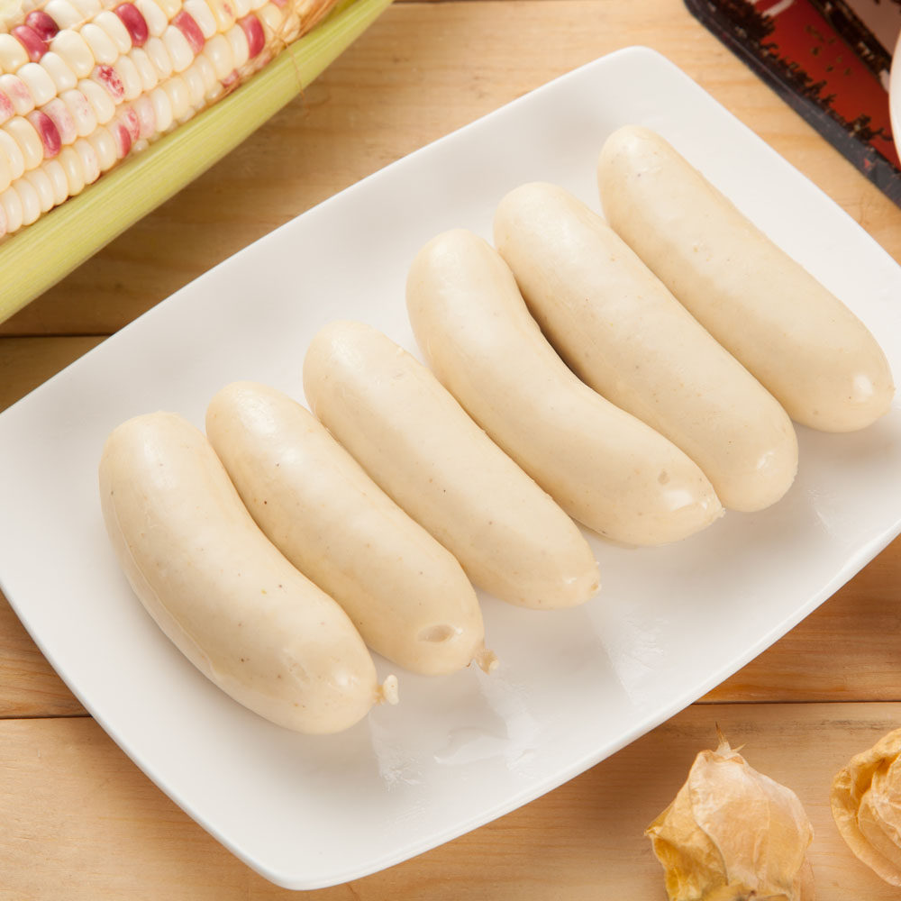 促销清真鸡肉早餐肠600g热狗三明治手抓饼德式风味200gx3袋