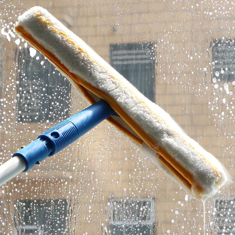 玻璃24米伸缩杆擦器擦窗器刮抹水器铲刀清洁玻璃清洁器