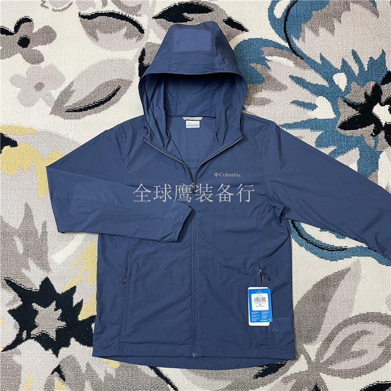 21春夏哥伦比亚夹克外套超薄户外防水透气防晒衣皮肤衣PM4927