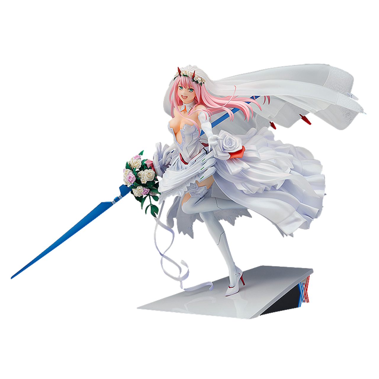 bilibili预定gscdarlinginthefranxx02国家队婚纱手办特典手办