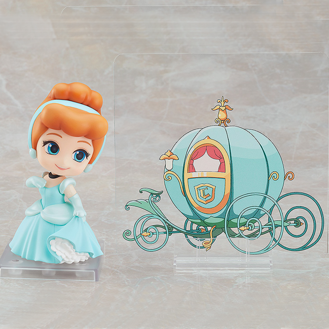 bilibili预定gsc粘土土人灰姑娘辛德瑞拉手办桌面摆件手办