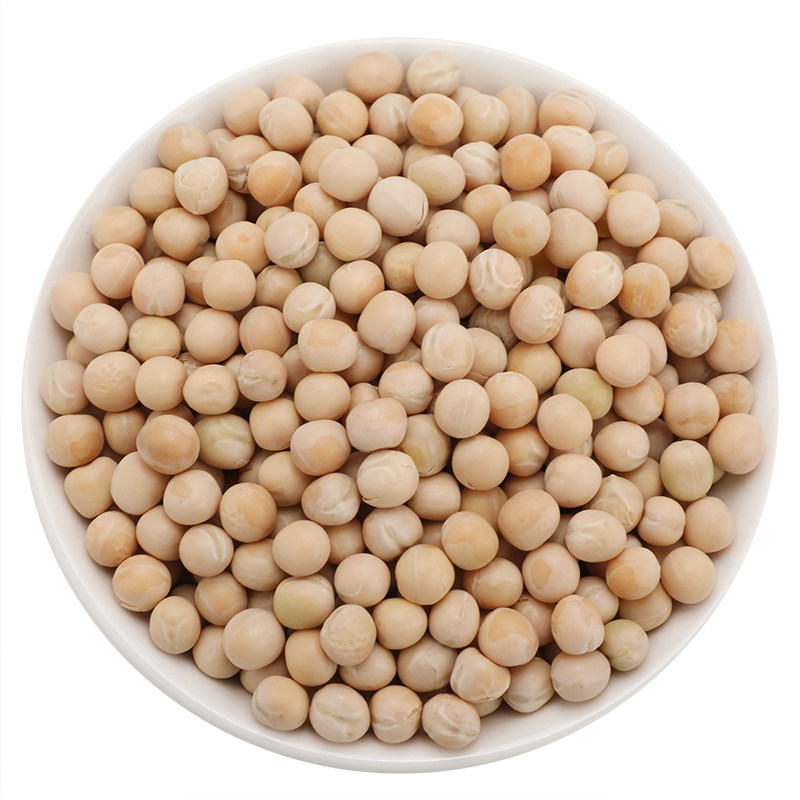 豌豆白豌豆4.8斤带皮干豆真空装新发芽小面材料其它