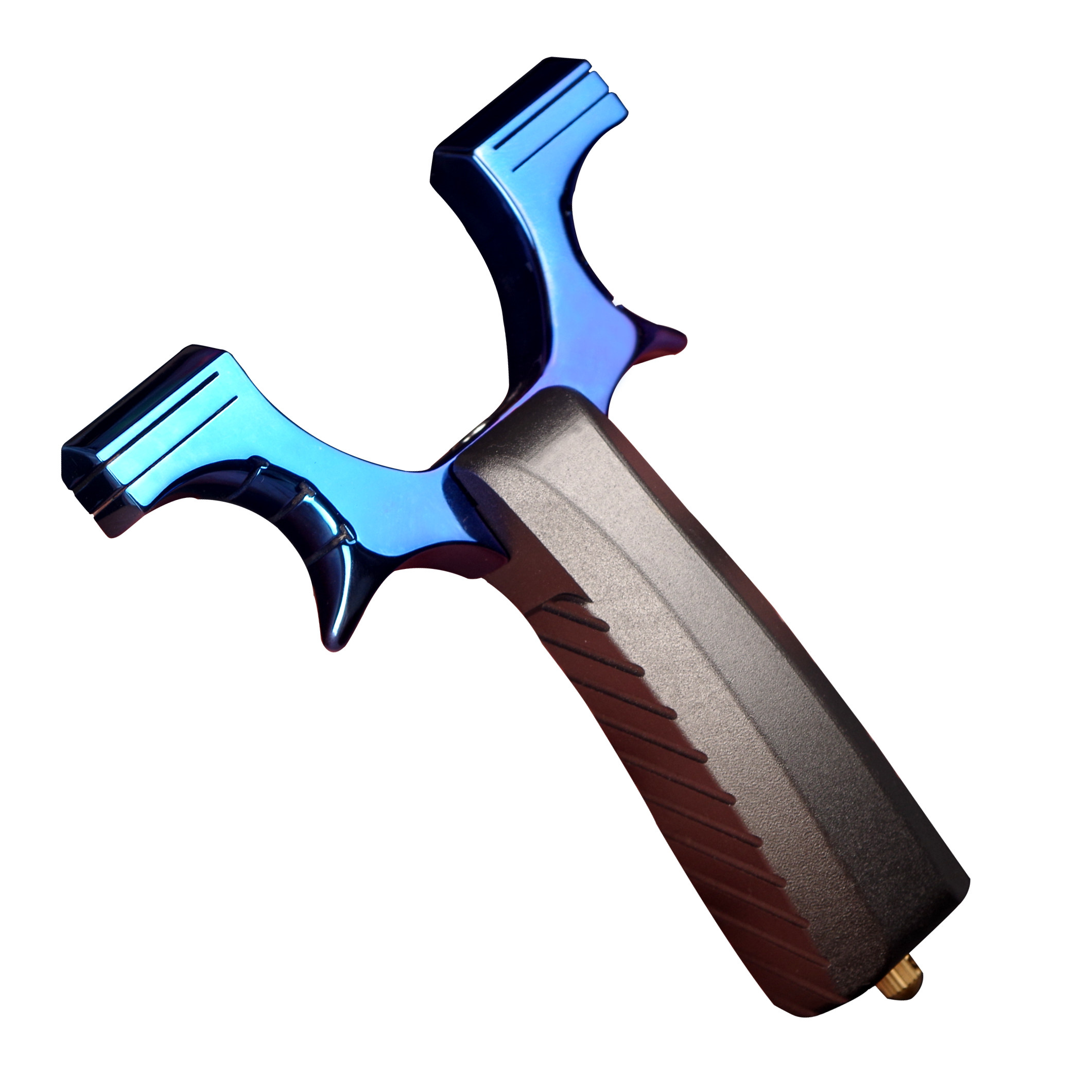 弹弓tc21钛合金扁皮高精度新款烤蓝惊魂卡缝快压飞镖