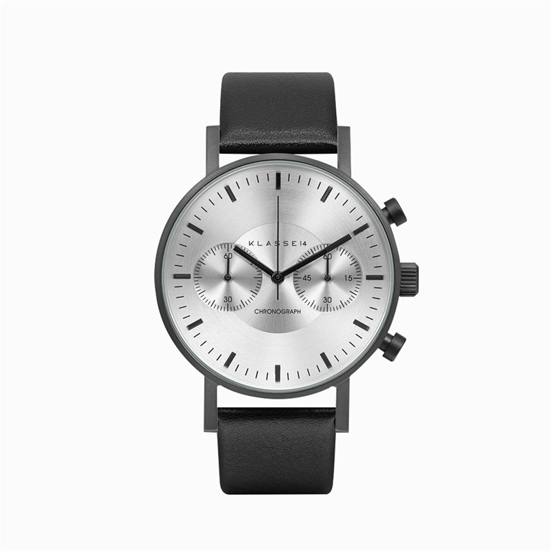 klasse14意大利简约石英男女女士手表皮带大盘计时欧美腕表
