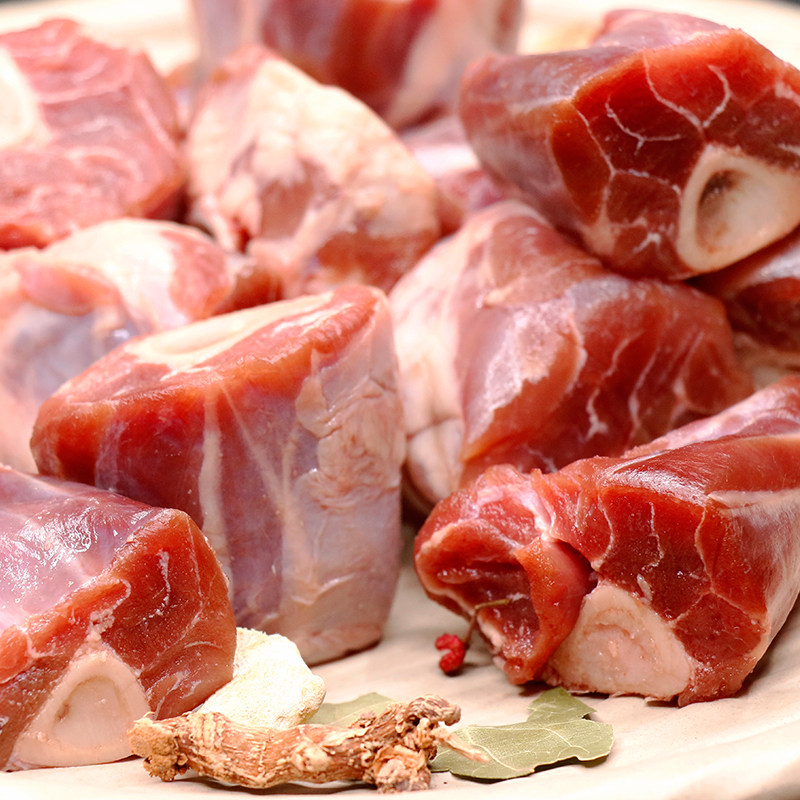 羊肉羊腿额尔肉块内蒙古锡盟草原养羊切块生羊肉