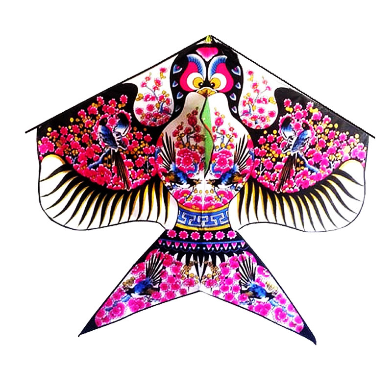 风筝潍坊传统烫金金沙成人微风易飞正宗梅花风筝