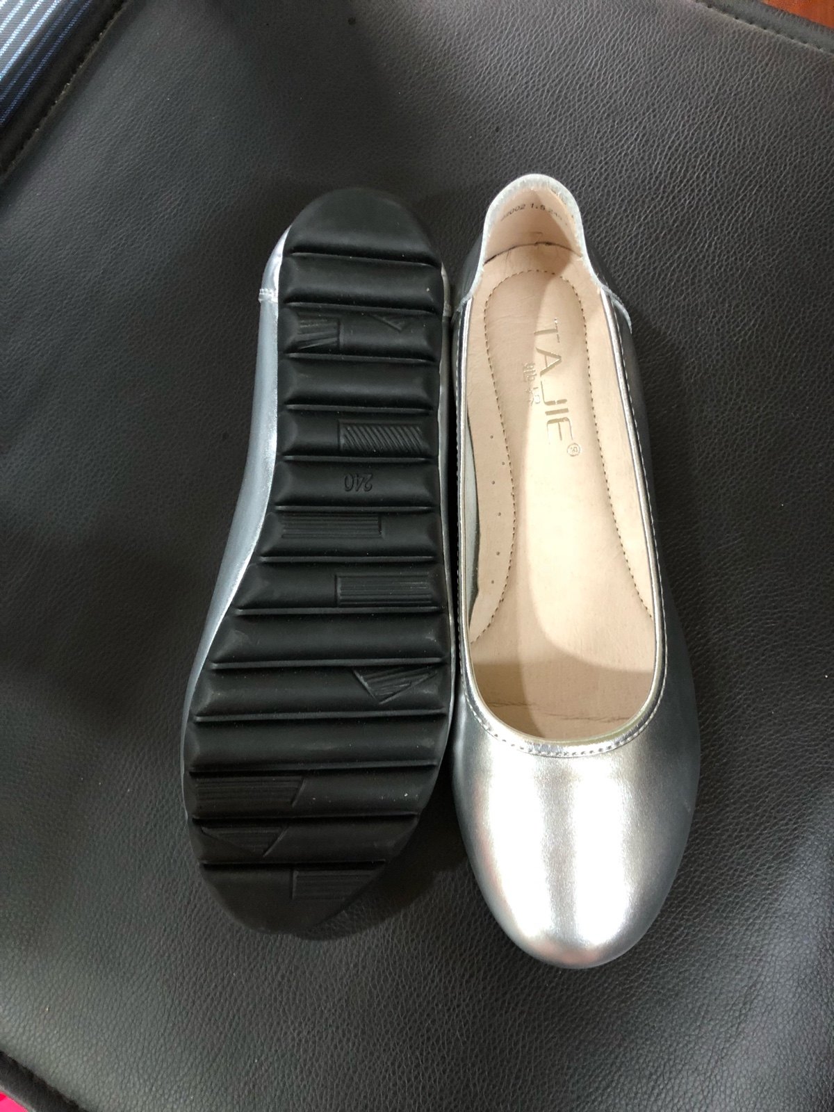 海航制服空姐尖头银色高跟细跟空乘工作单鞋单鞋