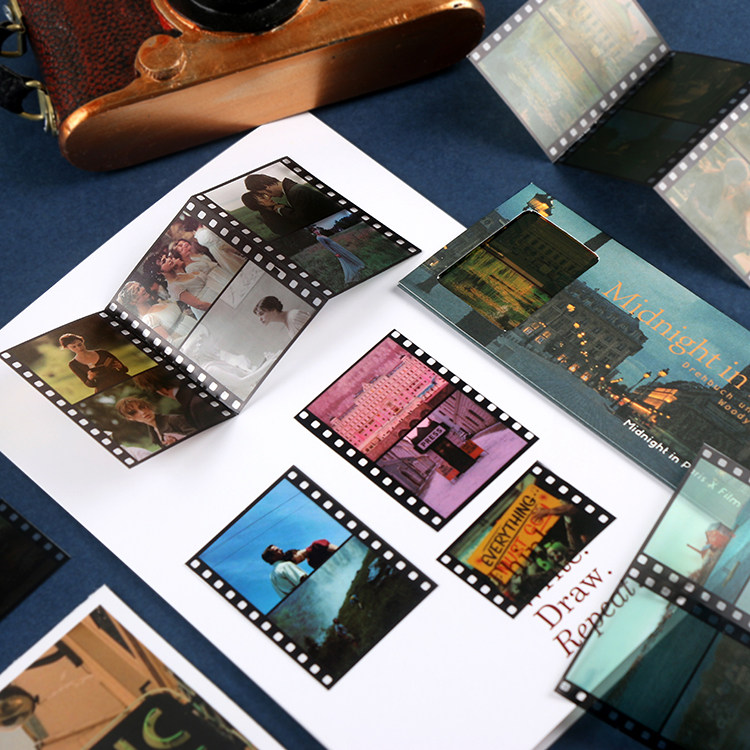 24帧胶片贴纸手帐文艺ins经典电影画面面手机壳贴纸