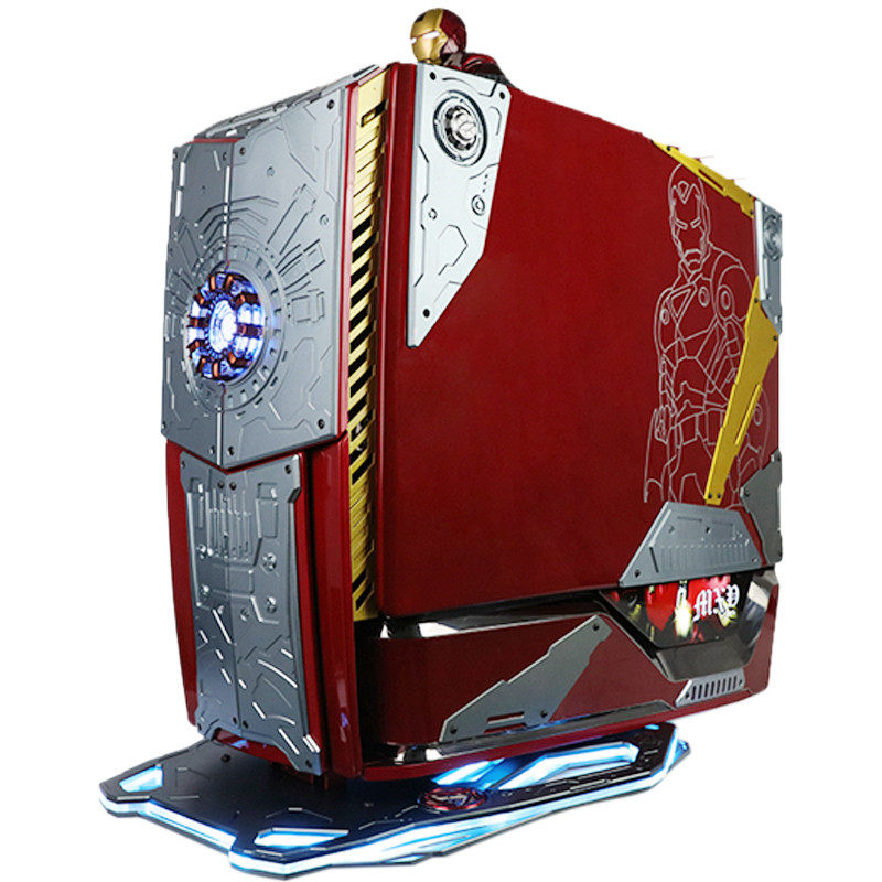 fuxk钢铁侠反浩克外星人大龙脊主题定制mod分体式水冷主机3080ti