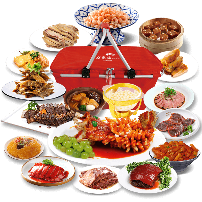 年夜饭松鹤楼半成品套餐礼盒过年团圆饭家宴速食年货速食菜