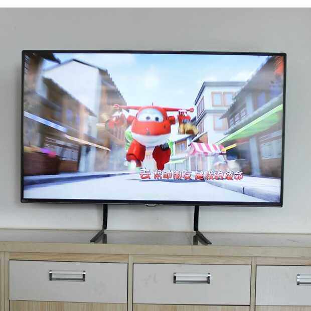 底座通用65寸tcl王牌支架升降桌面电视d55a630u电视机架