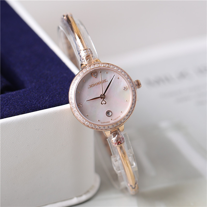 正品johnnie尊尼手表女表女士手链石英表时尚超薄国产腕表