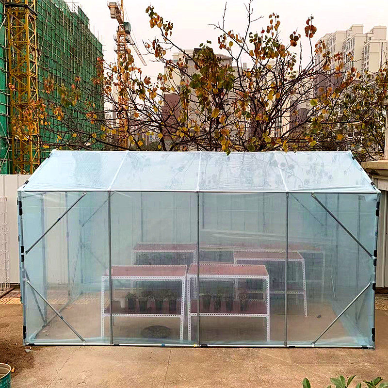 简易家用花房温室大棚骨架钢管楼顶花棚保温其它园艺用品