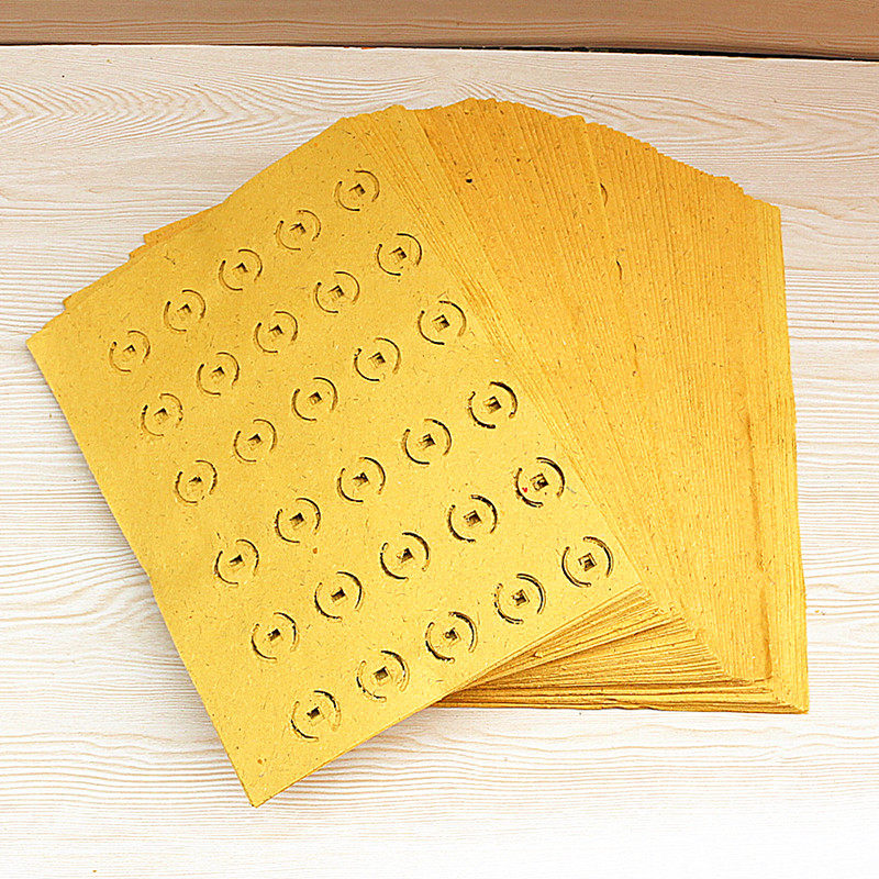 包邮大号打孔黄纸烧纸麻钱拜神祭祖祭祀用品摆件