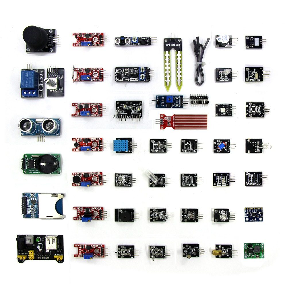 37合1传感器套件45合一传感器 电子模块机器人套件智能小车传感器