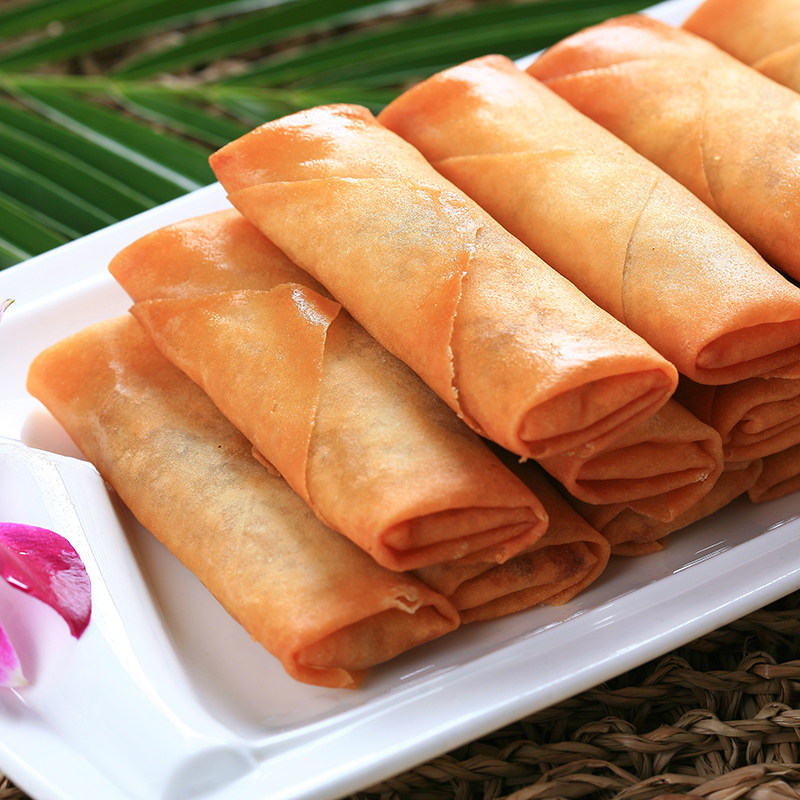 千味央厨黄金春卷香芋地瓜脆皮香蕉椰奶芝麻传统中式糕点