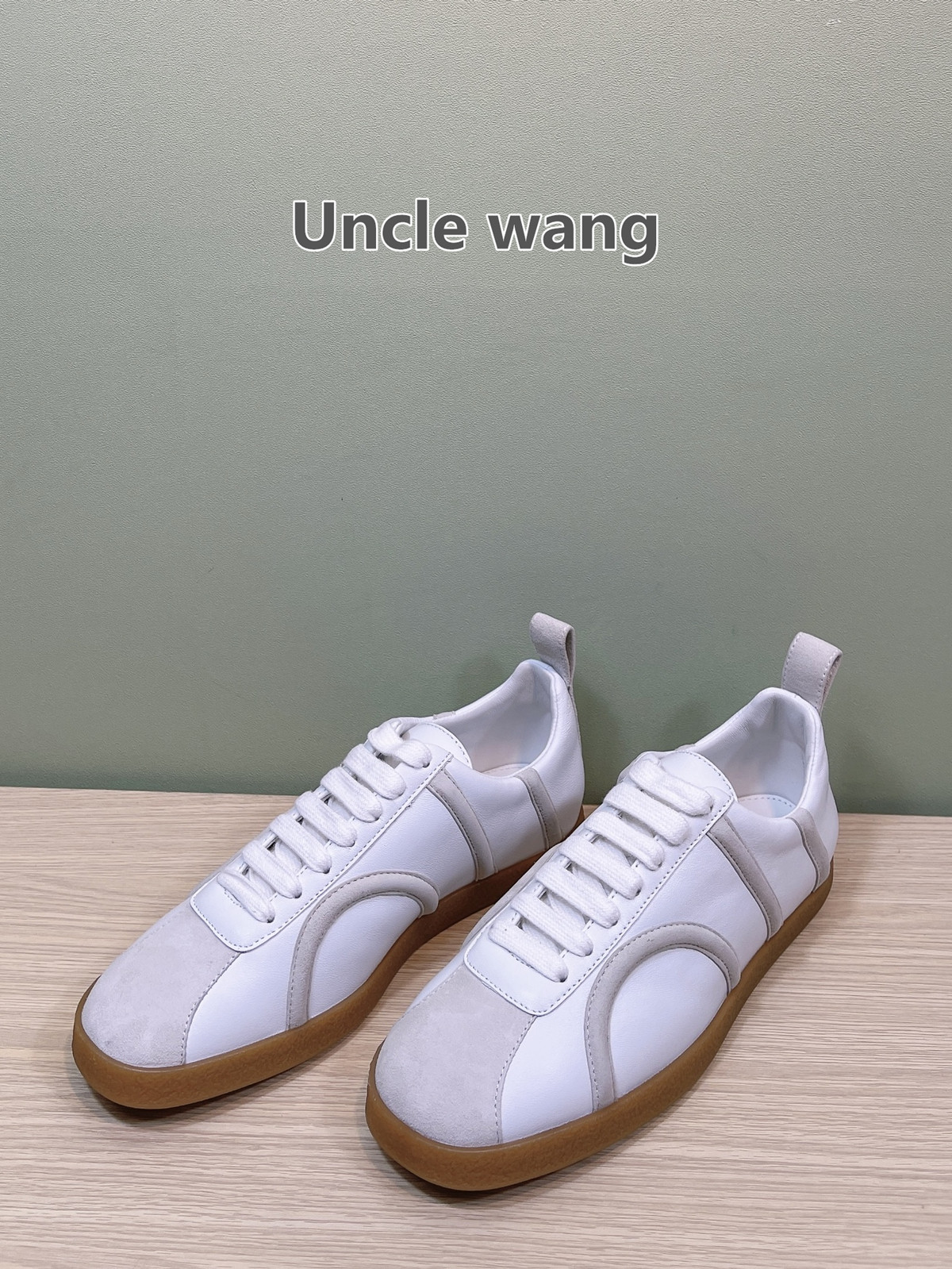 unclewang21新款toteme德训经典休闲鞋女单百搭小白鞋时尚休闲鞋