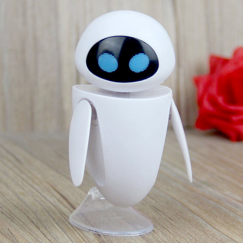 正版盒装walle机器人总动员瓦力伊娃关节可动玩偶公仔潮玩盲盒