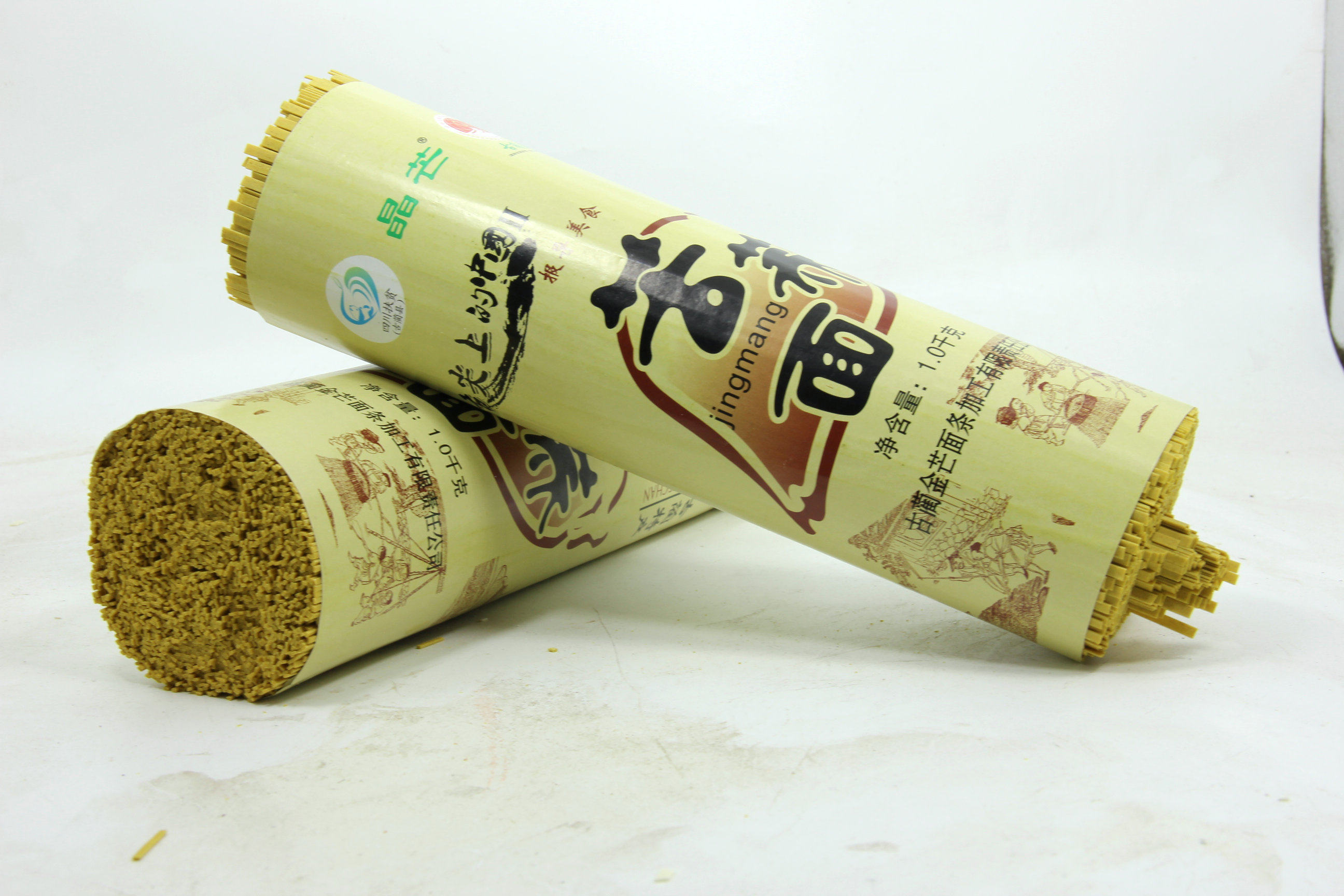 古蔺2斤泸州鸡蛋面苦荞面特产碱面干面挂面面条