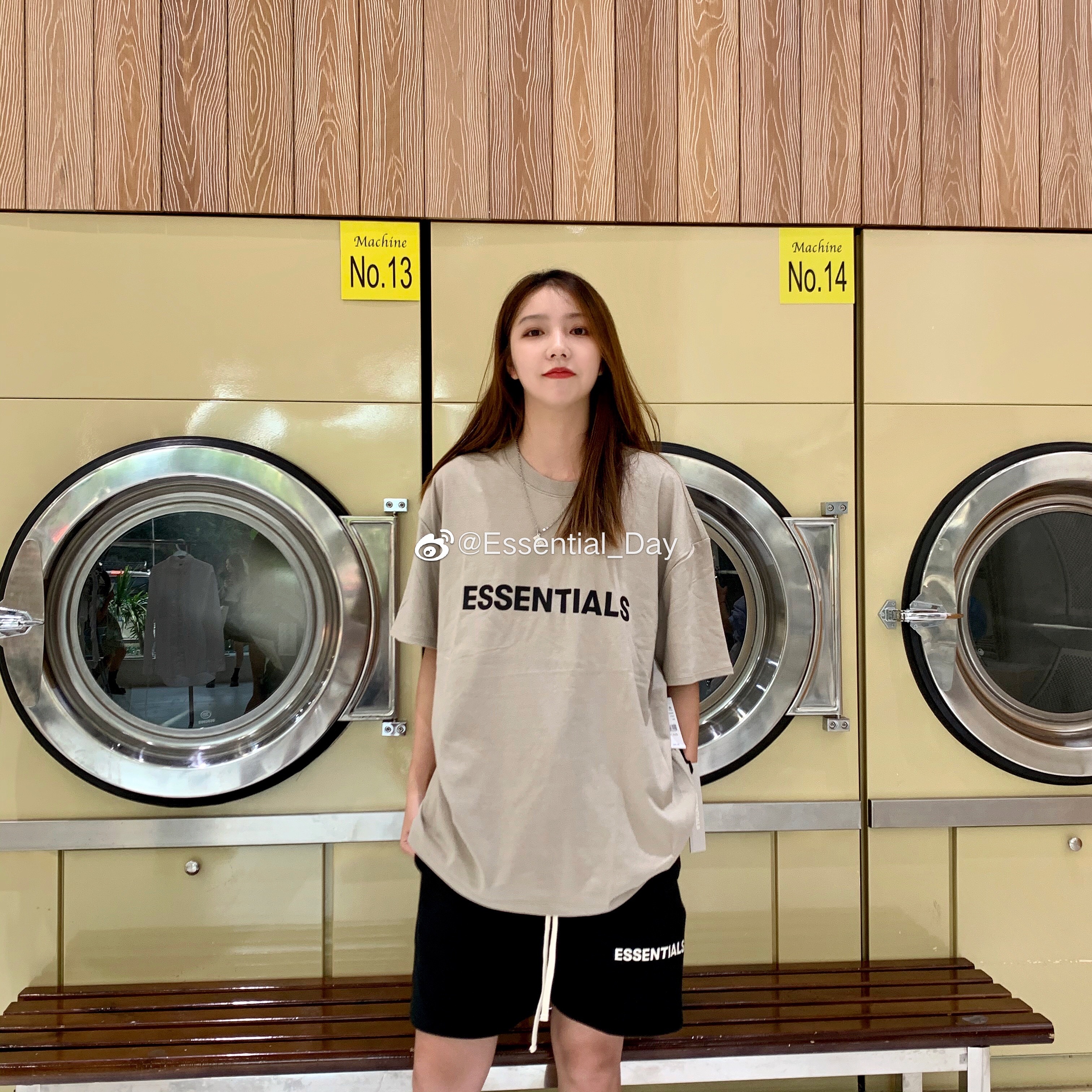 FOG Essentials复线 支线 ss20ss 胶印 Boxy Logo正面 T恤短袖