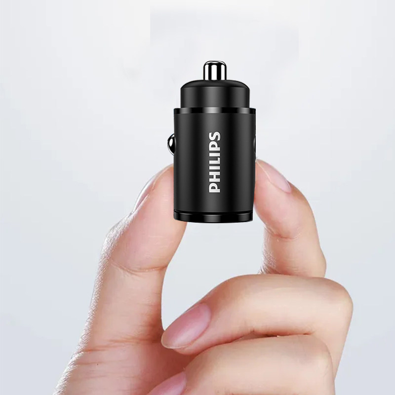 飞利浦dlp4006b车载充电器点烟器转换插头快充pd30w汽车车载充电器