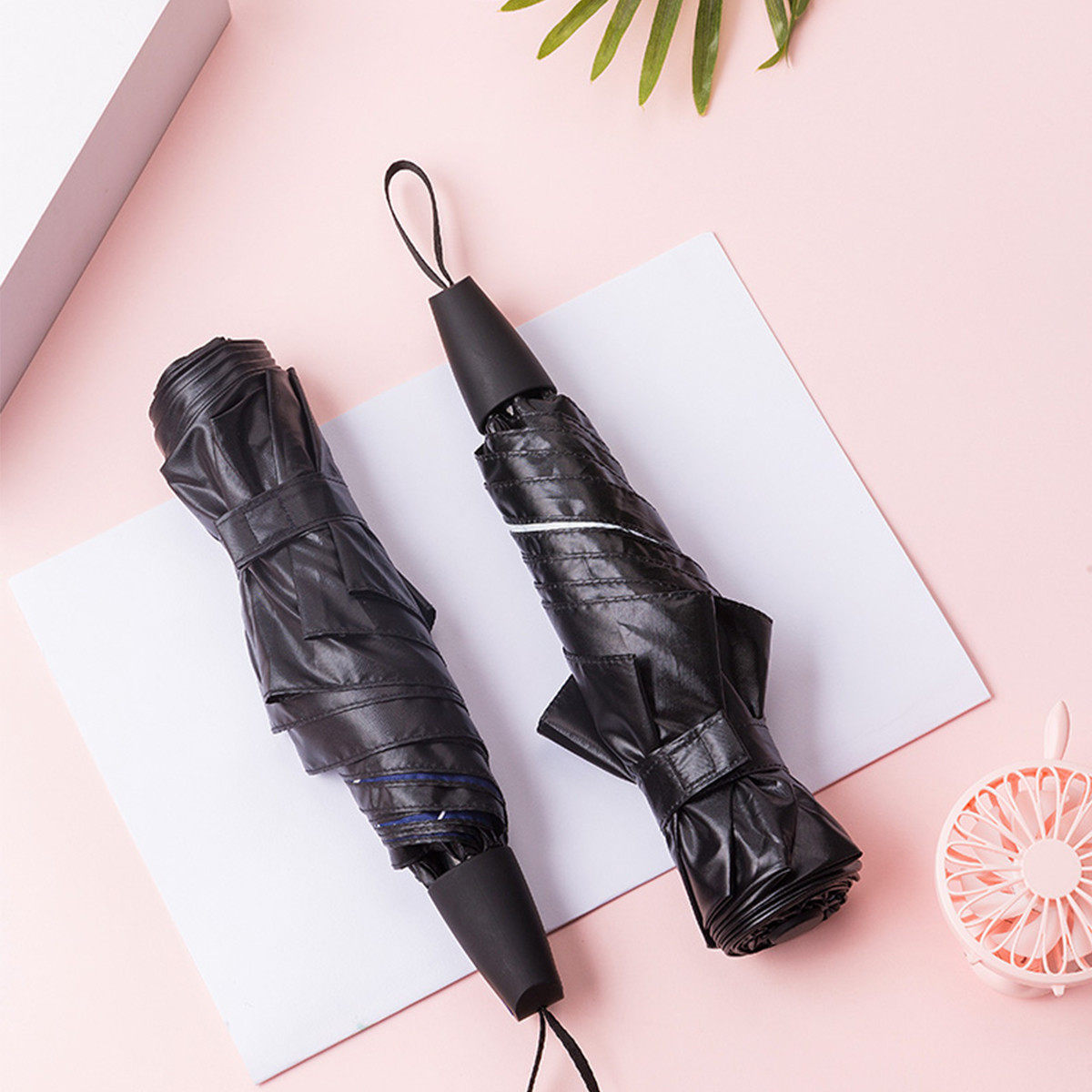 正品miniso名创优品防晒玻纤系列漫记星空遮阳伞雨伞伞