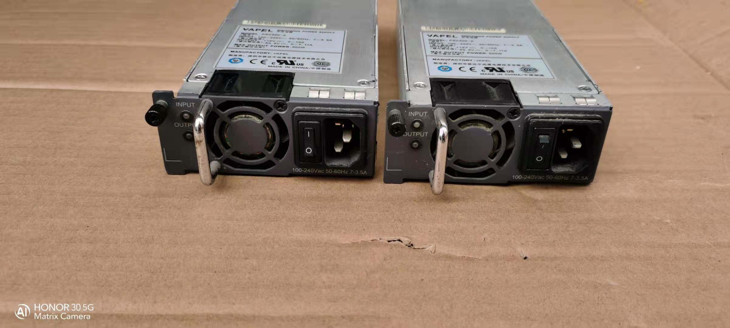 华为w0psa5000交换机500wpoe电源模块psc500a成色质保电源