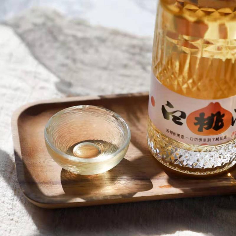 苏州特产醉想500mlx6白桃酒6度高颜值低度微醺小酒果酒
