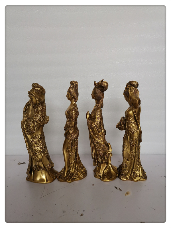 飞龙工艺品佛像神像铜像玉环纯铜杨玉环貂蝉西施佛教工艺品
