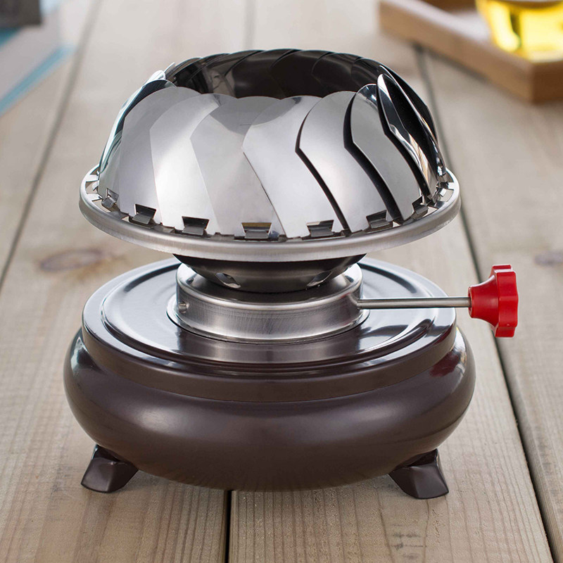 包邮酒精炉煮茶炉 酒精煮茶壶小火锅炉 复古防风加热炉餐厅酒精炉