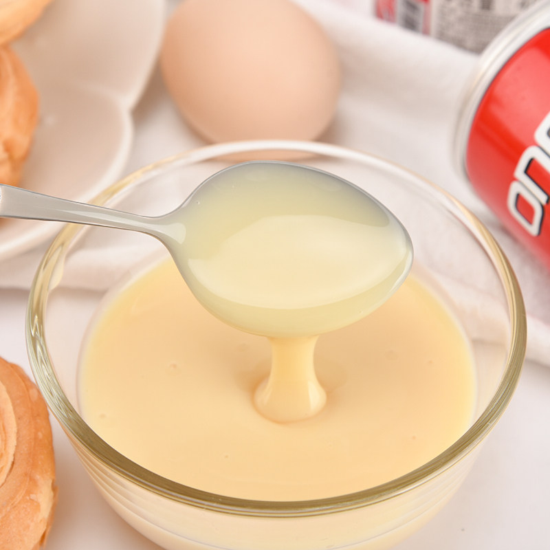 奶茶泰国进口三花炼乳咖啡面包甜点蛋挞烘焙奶精炼乳