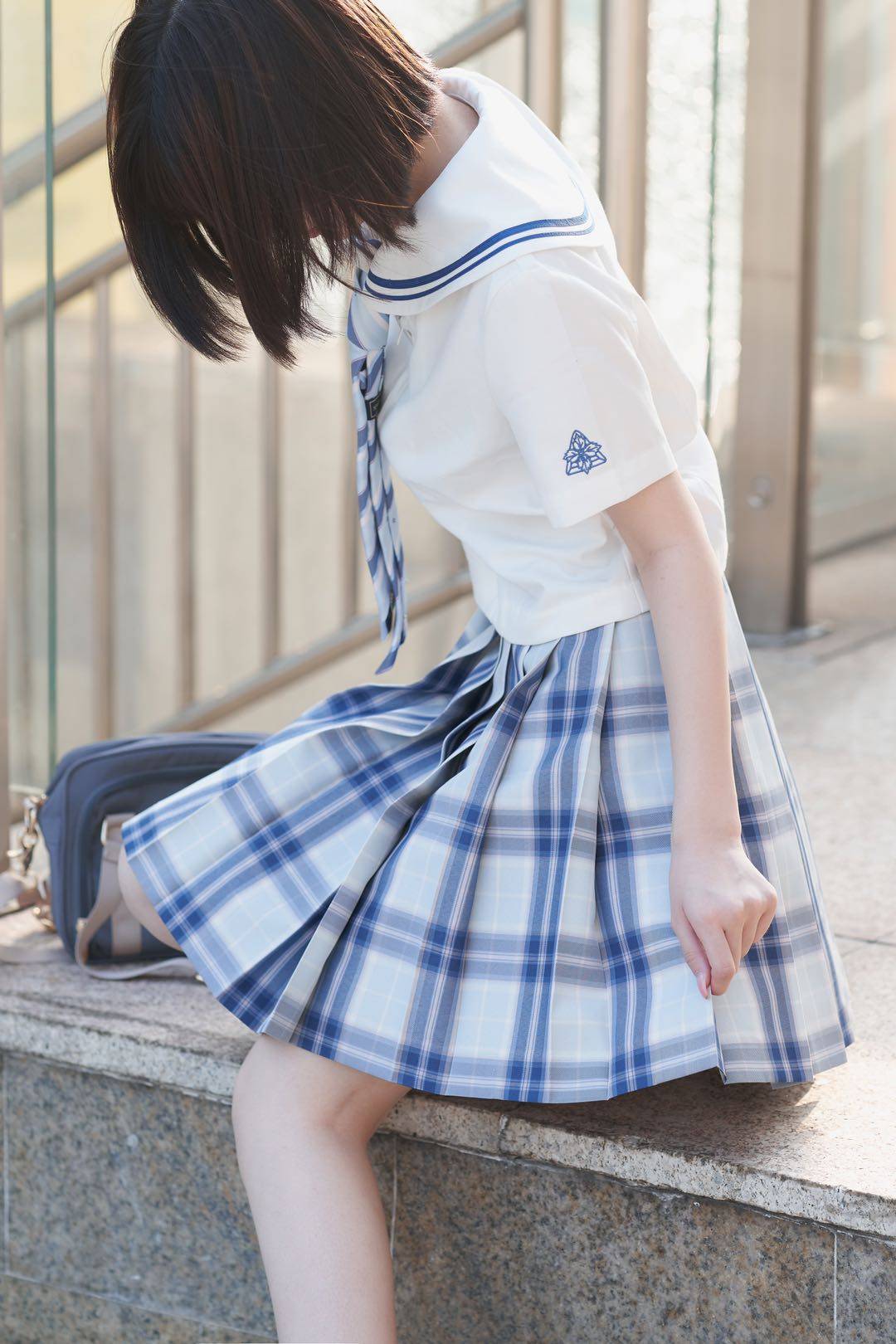 格裙裙春半身学院制服jk心脏正版原创温柔jk