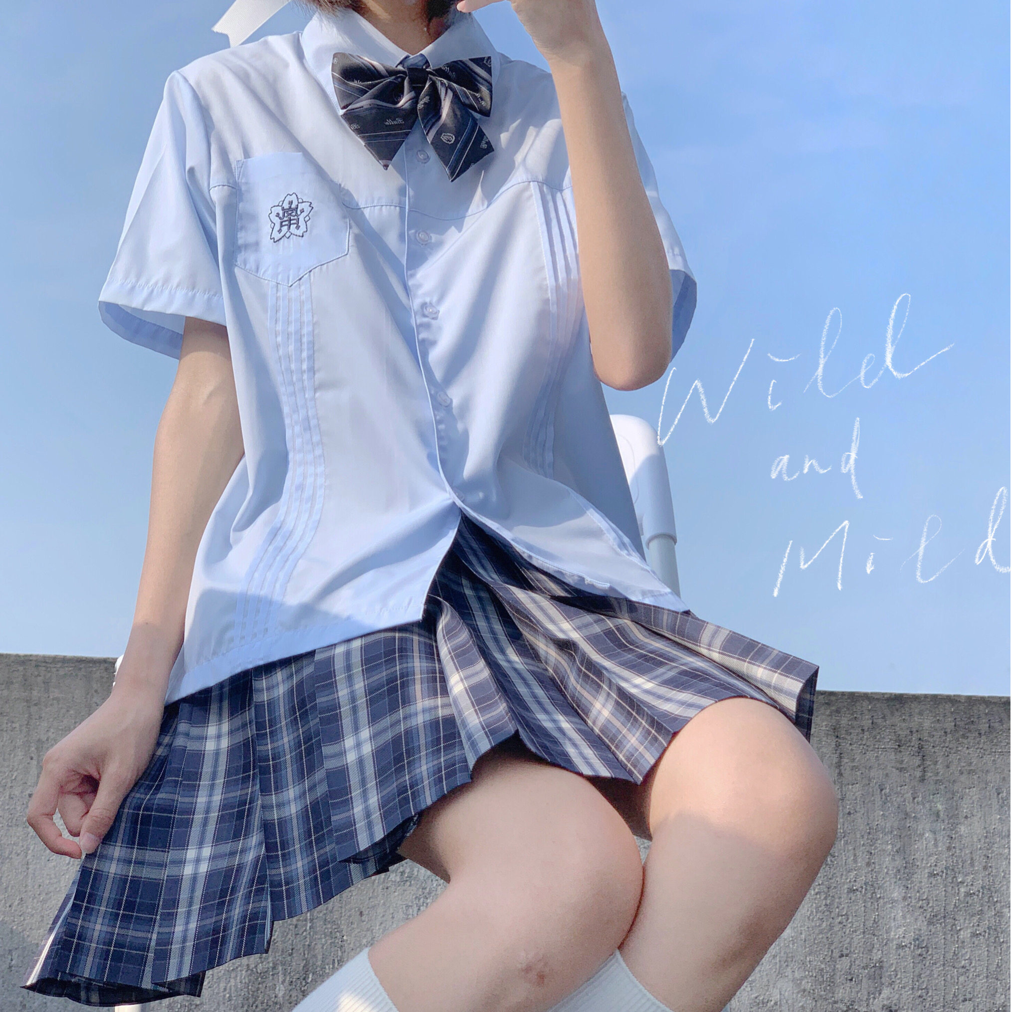 jk心脏地震佐冶现货原创正版格裙百褶裙半身学生校服