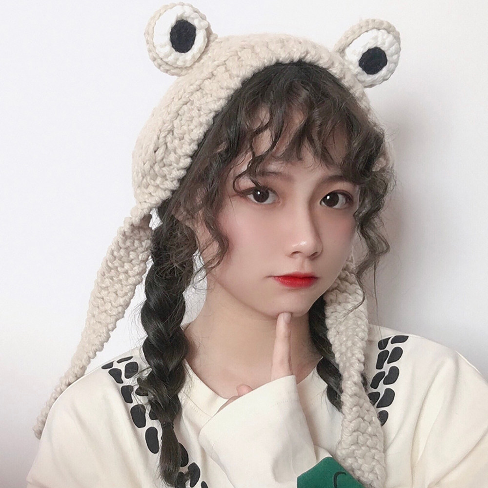 刘海假发网红羊毛卷隐形无痕自然蓬松空气刘海片