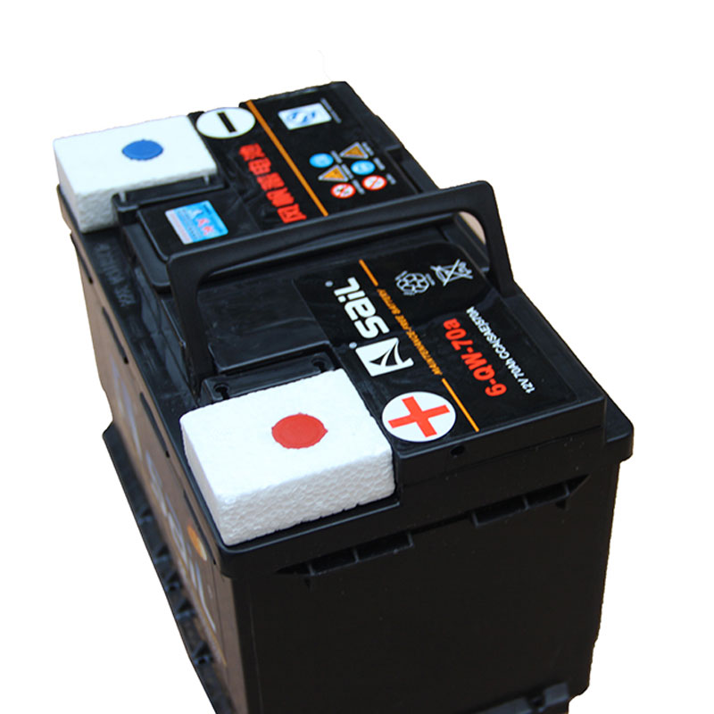 风帆蓄电池12v70ah适用奥迪a3a4a5a6迈腾大众cc汽车电瓶6-qw-70