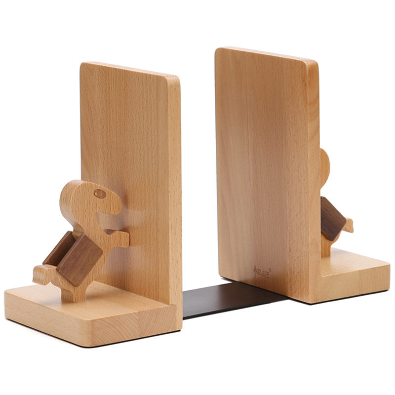 书架隔板夹书挡板创意可爱办公室桌面书夹书板书立