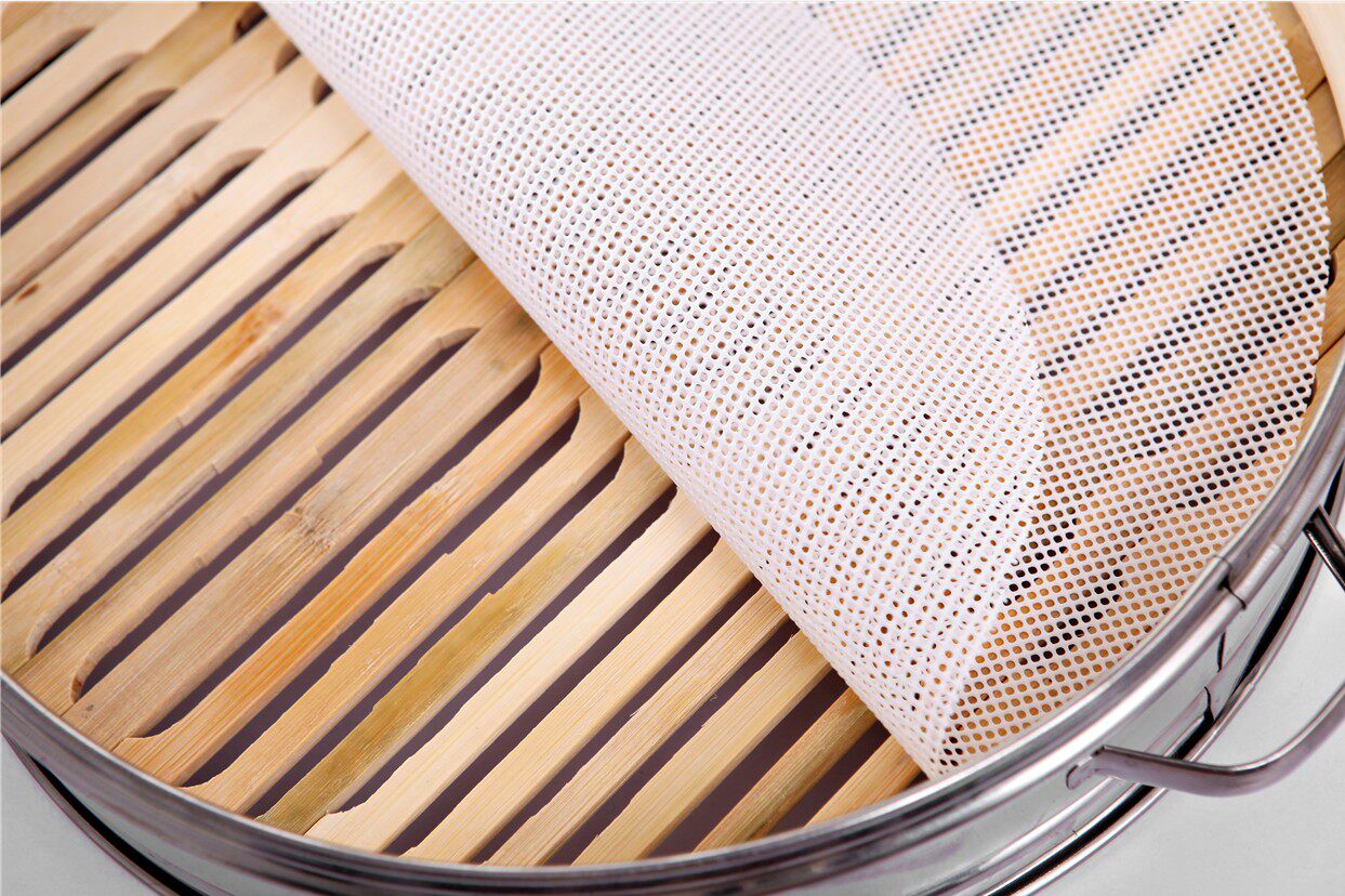 硅胶蒸笼垫圆形不粘耐高温蒸小笼包子蒸锅垫子垫布笼屉布食品级