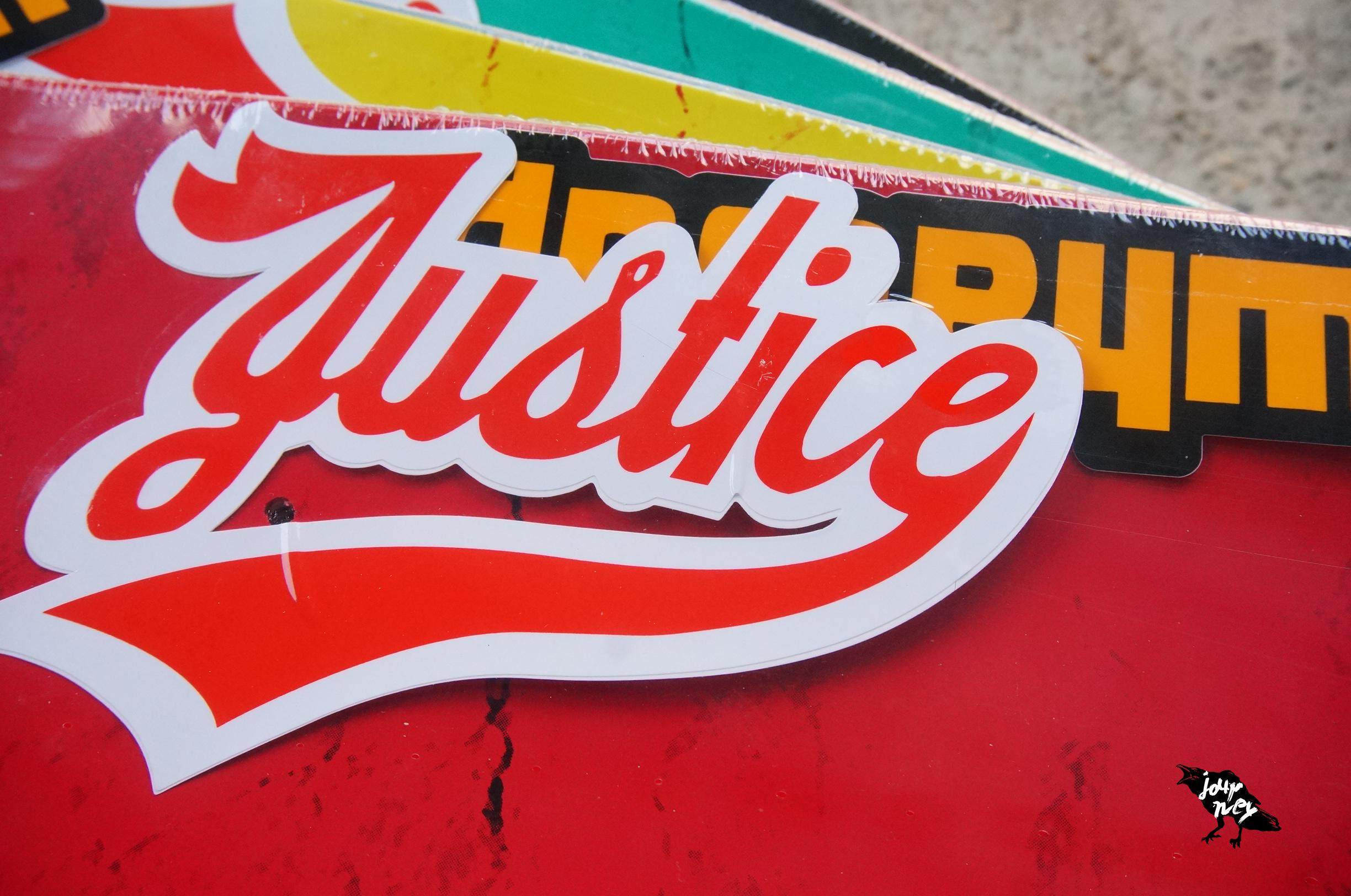 板面沸点justice滑板潮拜系列四轮双翘动作8层滑板