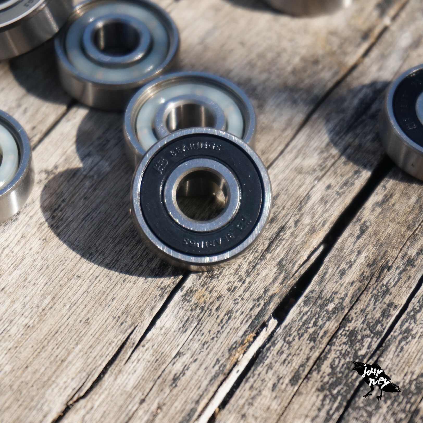 国产硬骨轴承hb动作双翘轮高转速培林608handbones旅行轴承