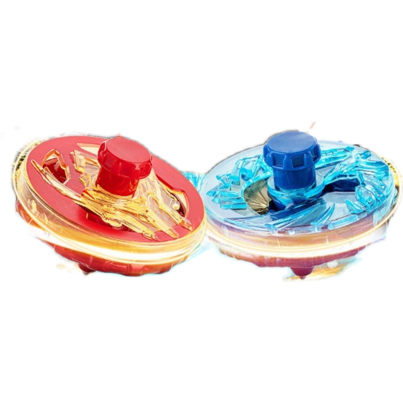 正版三宝爆甲陀螺双层超变战陀神龙龙炎赤焰陀螺