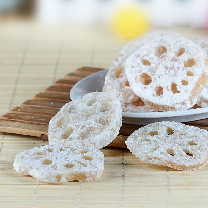 莲藕冰糖片藕干包喜糖年货蜜饯零食小吃潮汕蔬果干